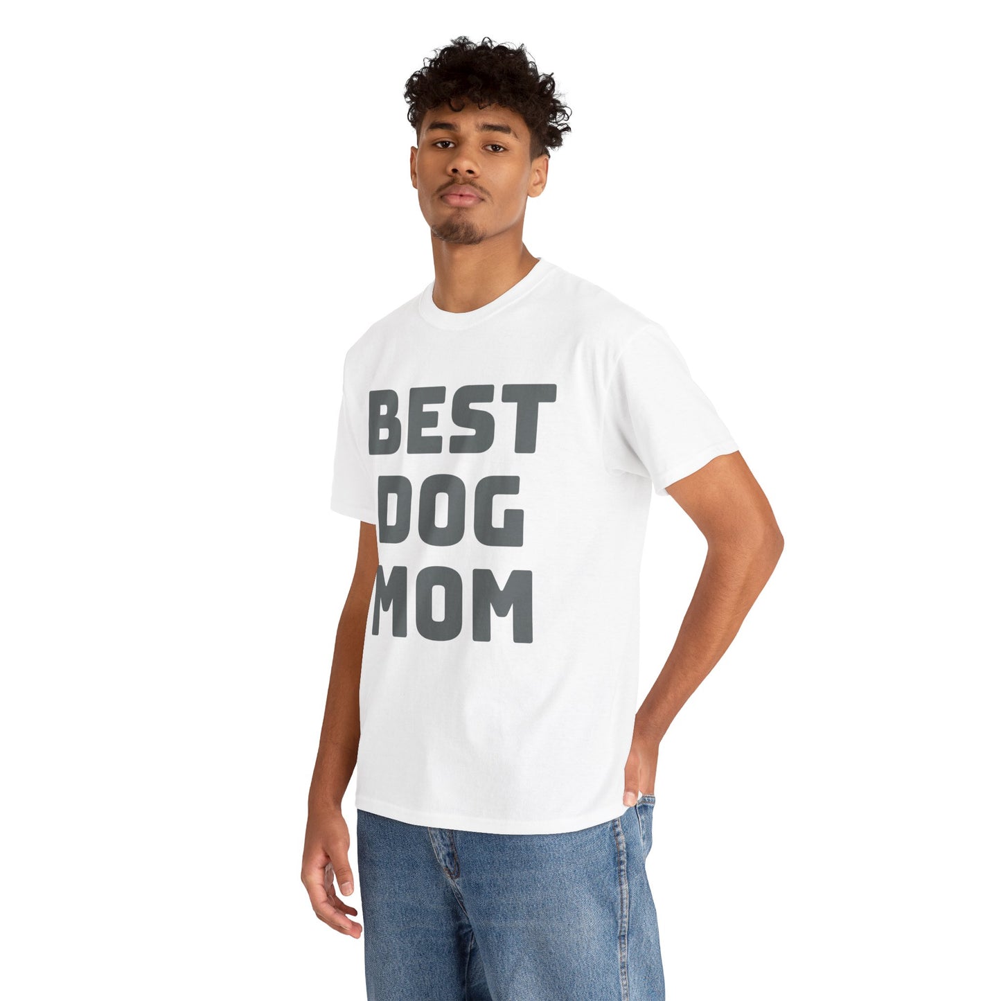 Best Dog Dad - Unisex Heavy Cotton T Shirt for Dog Lovers