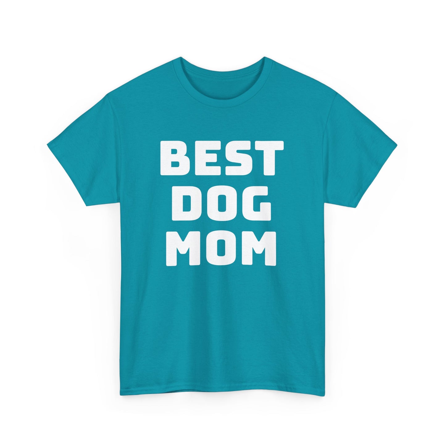 Best Dog Mom - Unisex Heavy Cotton T Shirt for Dog Lovers