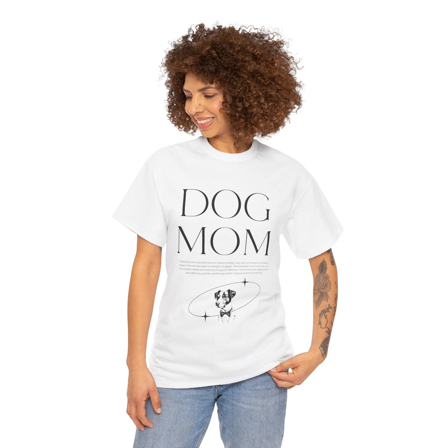 Dog Mom Explainer - Unisex Heavy Cotton Tee