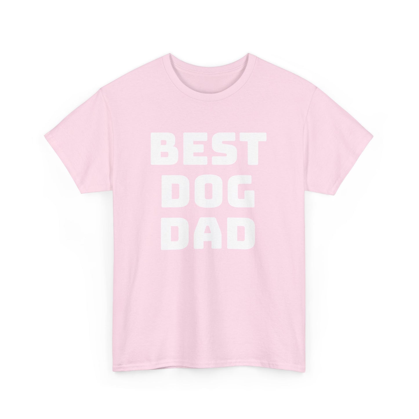 Best Dog Dad - Unisex Heavy Cotton T Shirt for Dog Lovers