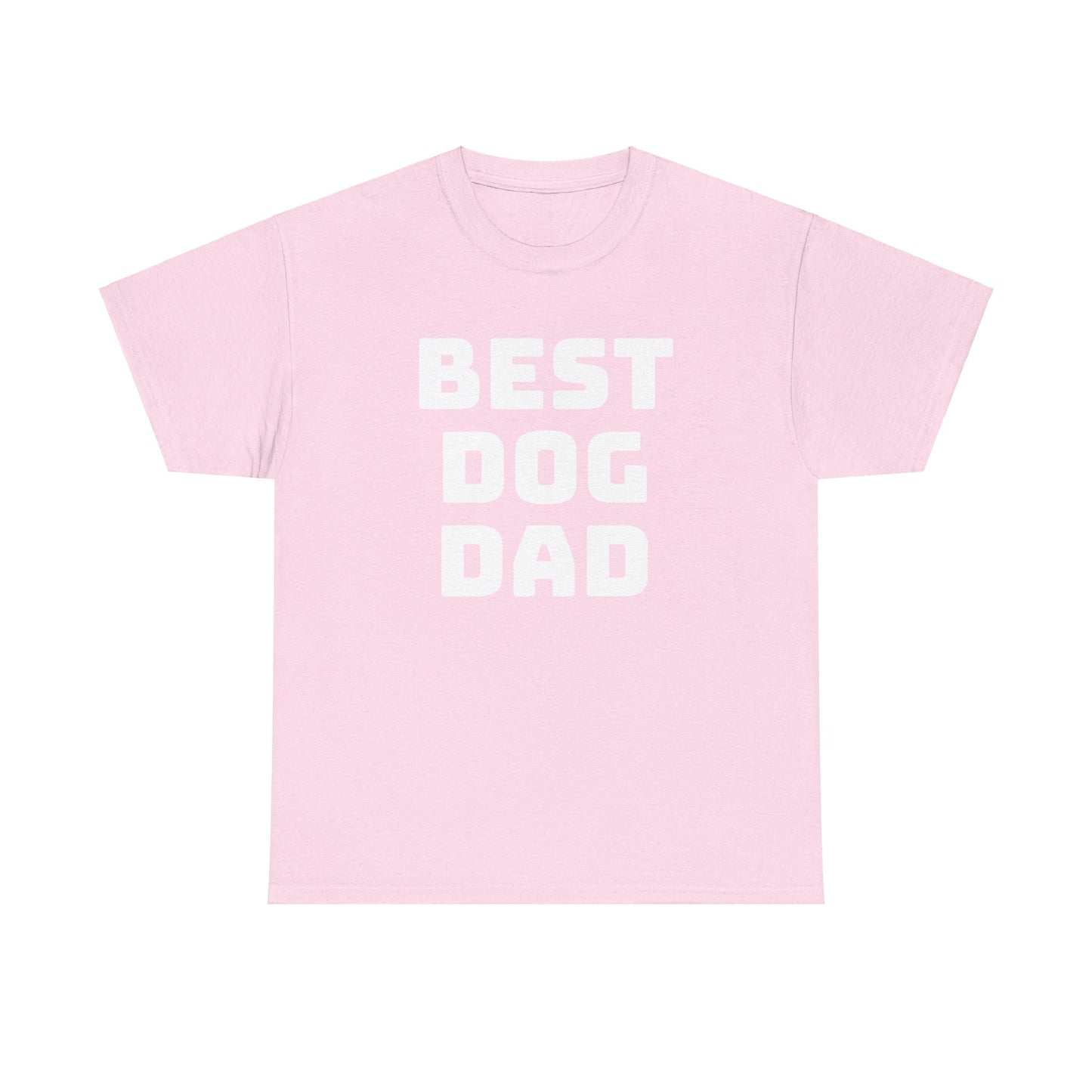 Best Dog Dad - Unisex Heavy Cotton T Shirt for Dog Lovers