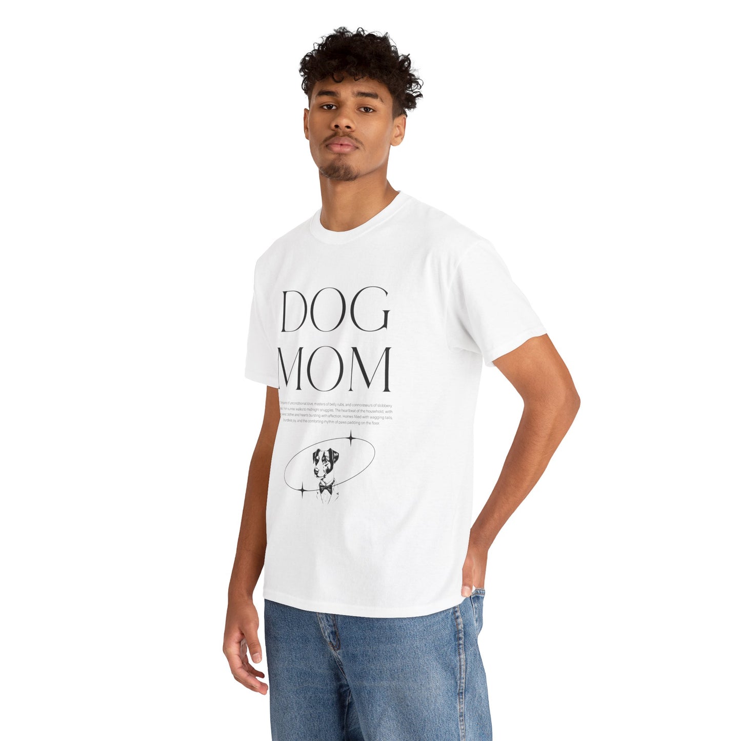 Dog Mom Explainer - Unisex Heavy Cotton Tee