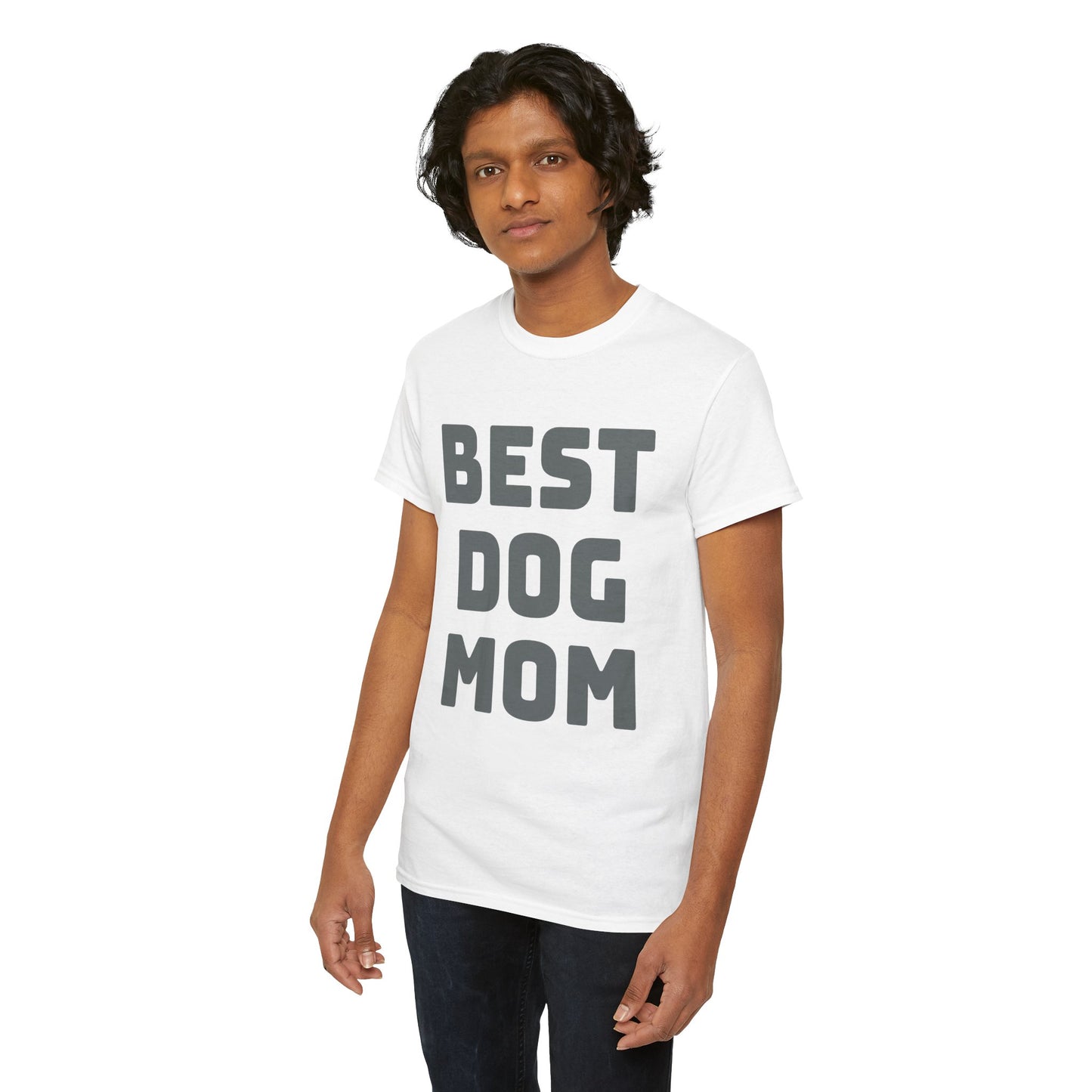 Best Dog Dad - Unisex Heavy Cotton T Shirt for Dog Lovers