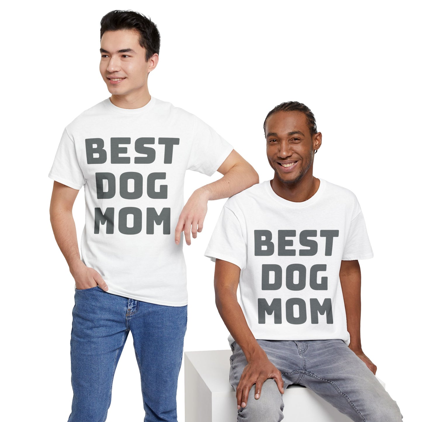 Best Dog Dad - Unisex Heavy Cotton T Shirt for Dog Lovers